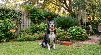 Omeprazole for dogs — dog outside