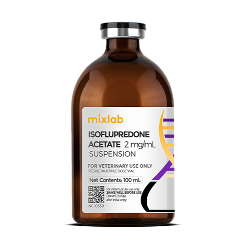 Isoflupredone Acetate 2mg mL, Injectable, 100mL