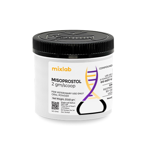 Misoprostol 2 mg scoop, Oral Powder, 60 Scoops (5cc Scoop)