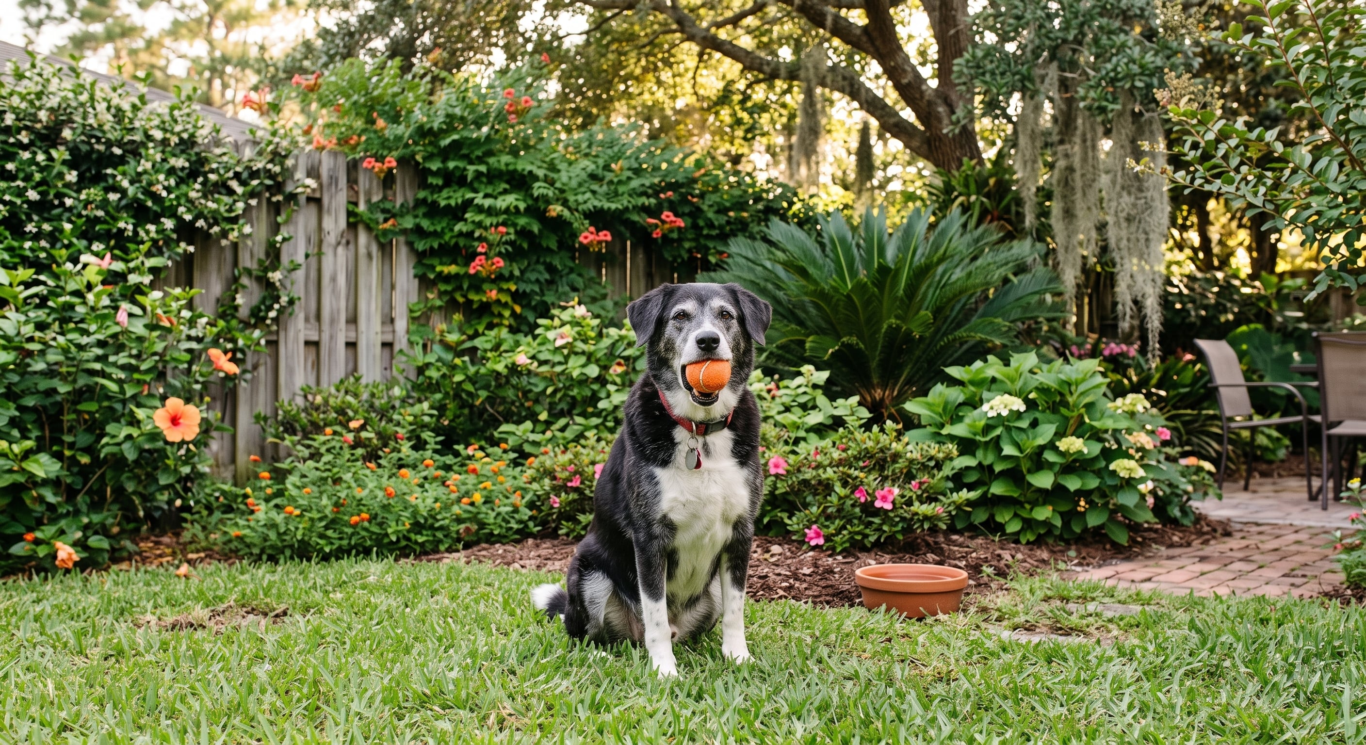 Omeprazole for dogs — dog outside